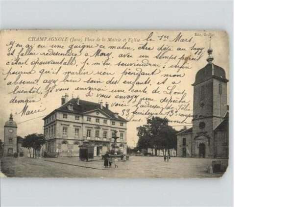 Champagnole Place de la Mairie
Eglise