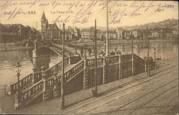 Liege Luettich Passerelle