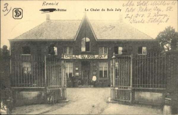 Renaix chalet du Bois Joly