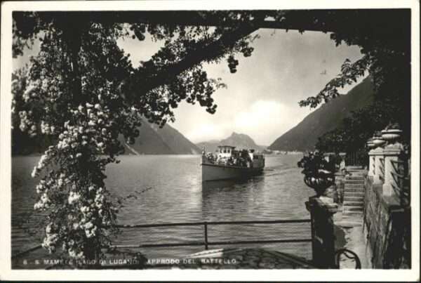 Lugano TI Aprodo del Batello