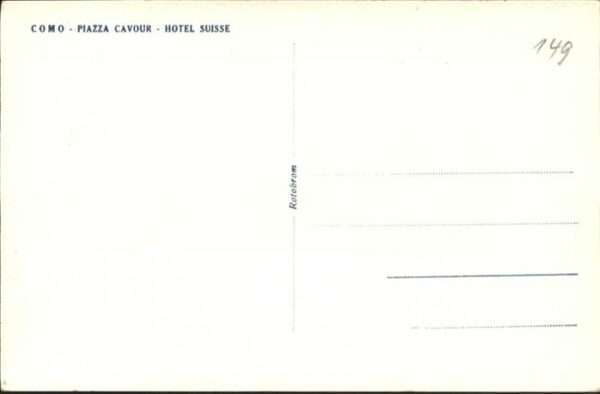 Cernobbio Lago di Como Piazza Cavour Hotel Suisse – Bild 2