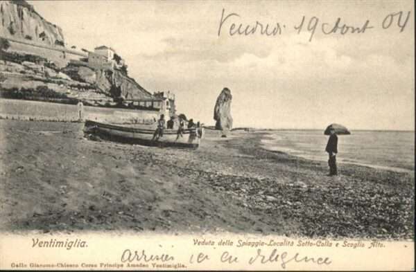 Ventimiglia Liguria Strand