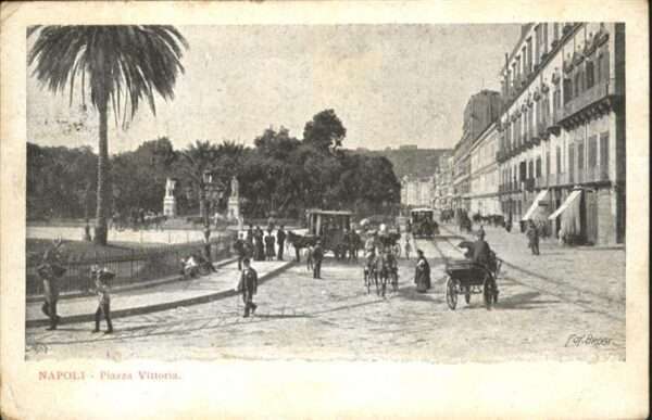 Napoli Neapel Piazza Vittoria