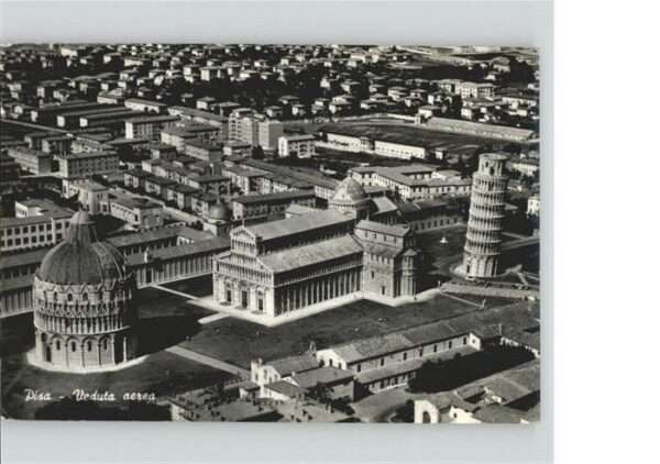 Pisa Turm Veduta aerea