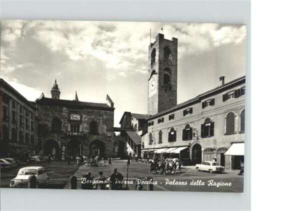 Bergamo Piazza Vecchia Palazzo della Ragione