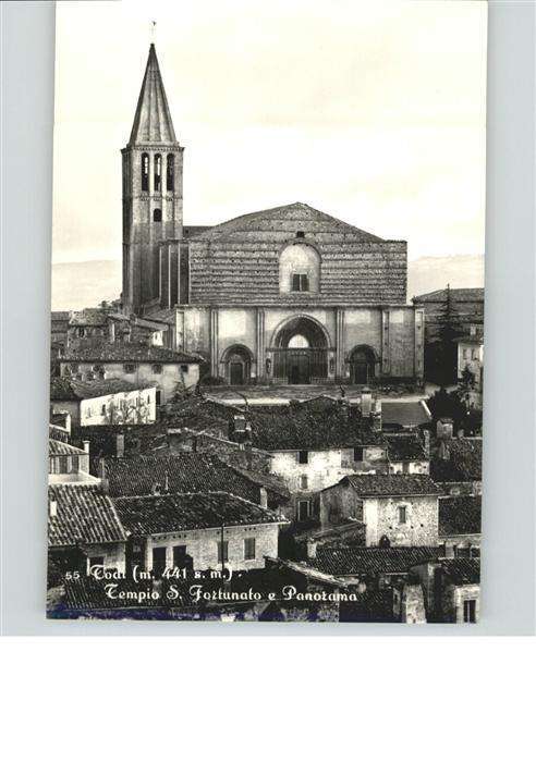 Todi Tempio S. Fortunato Kirche