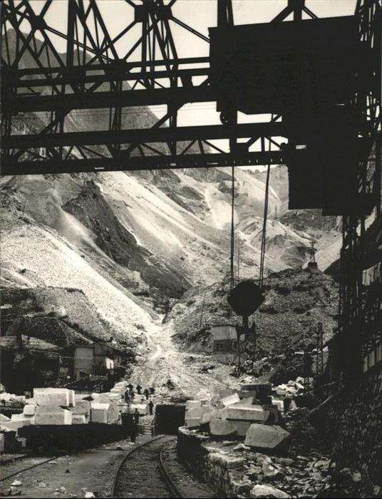 Carrara Richard Hess laut Stempel Bergarbeiter