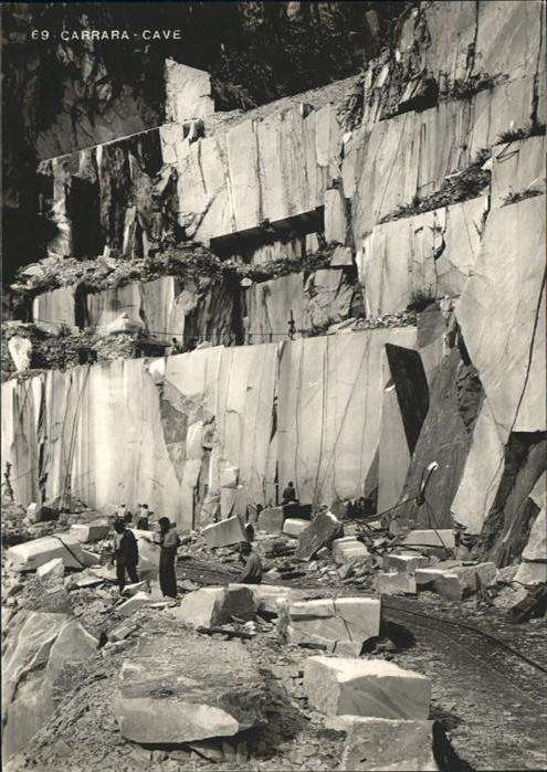 Carrara Cave Bergarbeiter