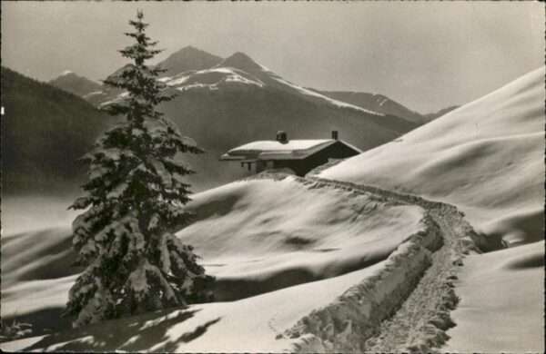 Davos GR Hoch Ducan Leidbachhorn