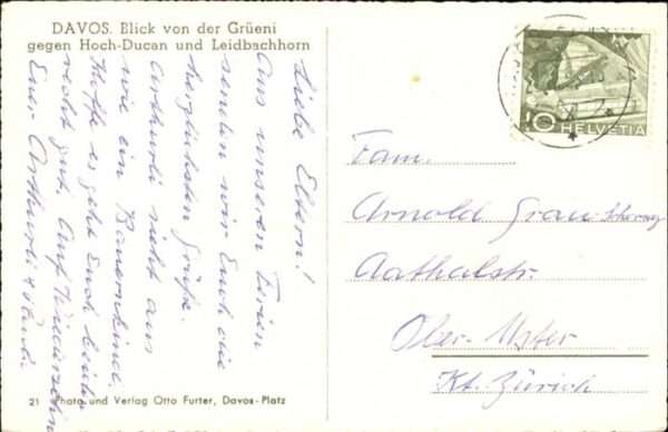Davos GR Hoch Ducan Leidbachhorn – Bild 2