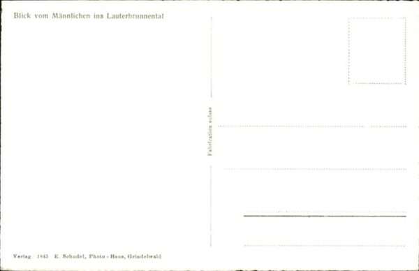 Maennlichen Lauterbrunnental – Bild 2