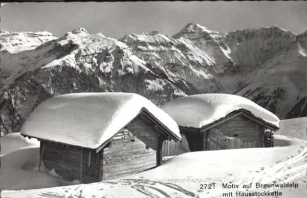 Braunwald GL Alp Hausstockkette