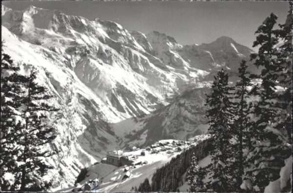 Muerren BE Mittagshorn Grosshorn Breithorn