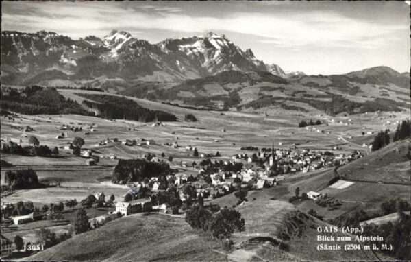 Gais AR Alpstein Säntis