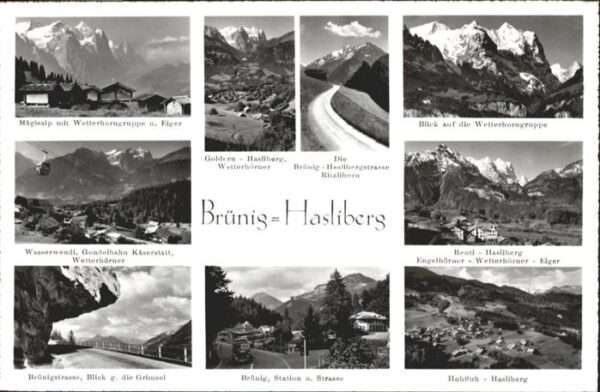 Hasliberg Reuti Brünig Wasserwendi Mägisalp Eiger Wette