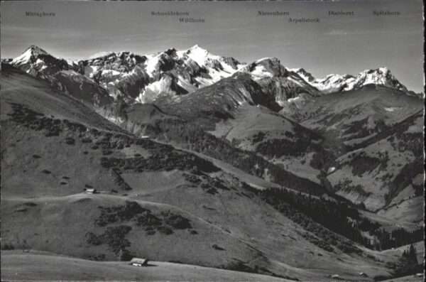 Hahnenmoospass Adelboden Wildhorn