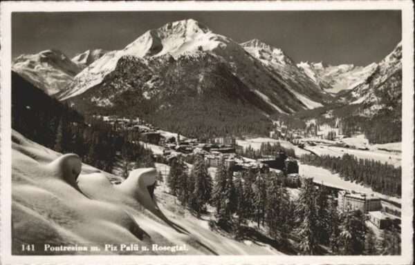 Pontresina Piz Palü Rosegtal