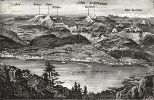 Montreux VD Lac Leman