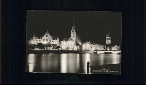 Zuerich Fraumünster St Peters Kirche