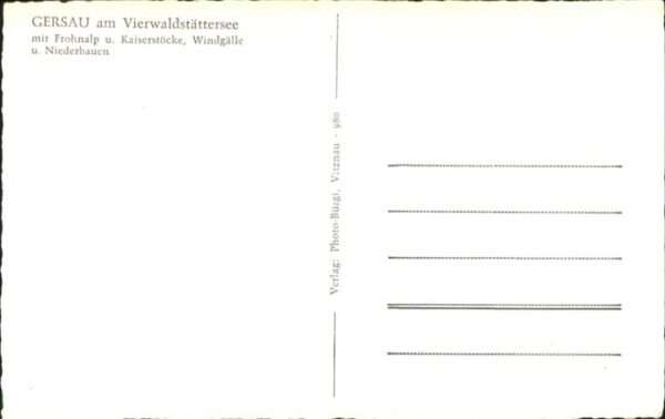 Gersau Vierwaldstaettersee – Bild 2