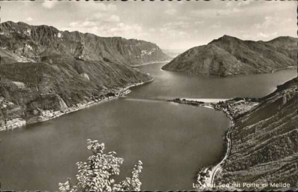 Melide Luganer See