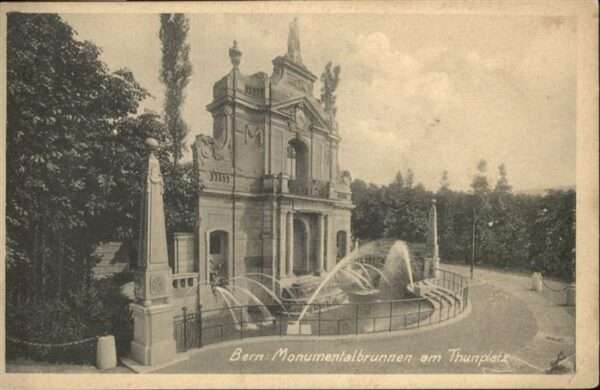 Bern BE Monumentalbrunnen Thunplatz