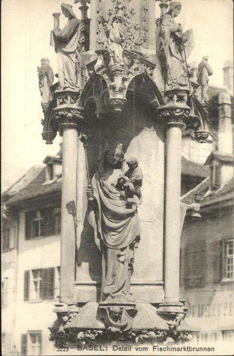 Basel BS Fischmarktbrunnen