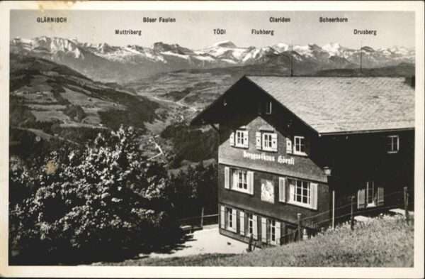 Glaernisch Berggasthaus Hörnli