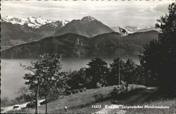 Weggis Vierwaldstaettersee aargauisches Blaukreuzheim