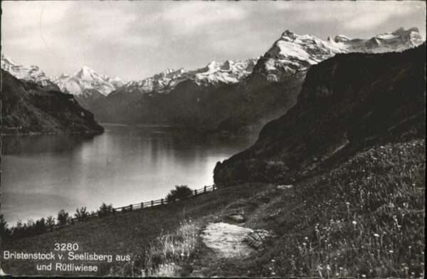 Seelisberg UR Bristenstock Rütliwiese