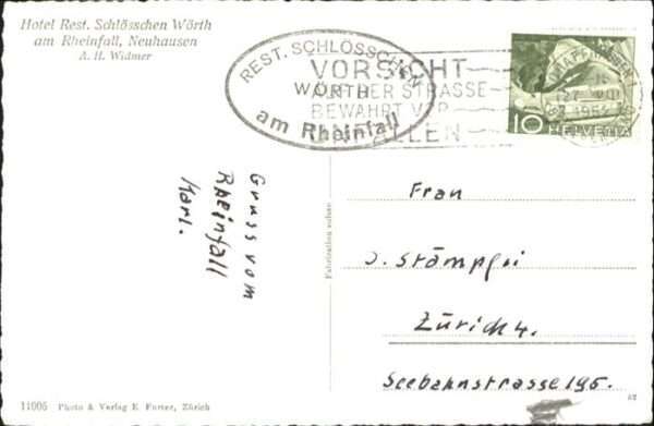 Schaffhausen SH bei Neuhausen Schloss Laufen – Bild 2