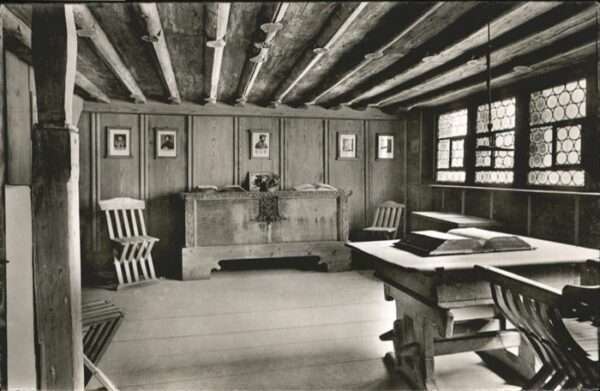 Wildhaus SG Stube im Zwinglihaus