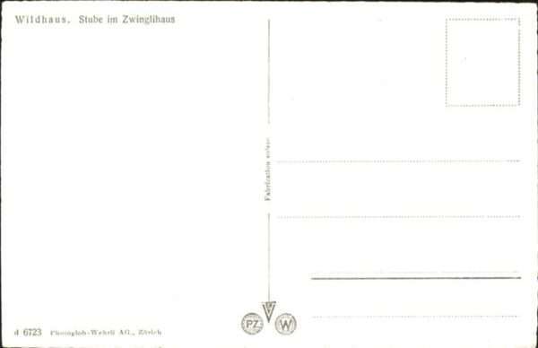 Wildhaus SG Stube im Zwinglihaus – Bild 2