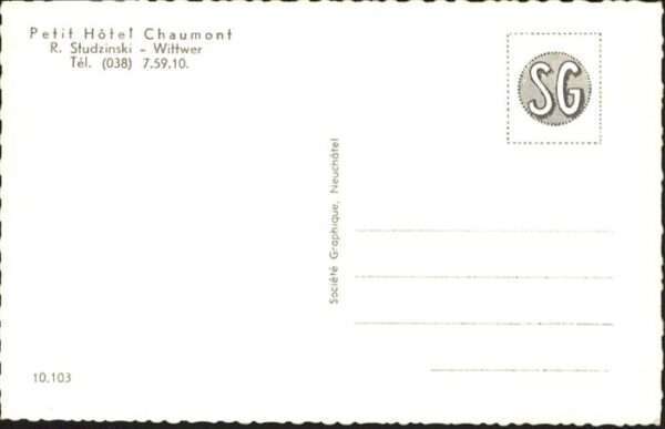 Chaumont NE Petit Hotel – Bild 2