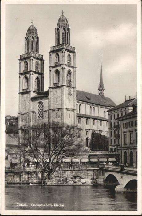 Zuerich Grossmünster Kirche