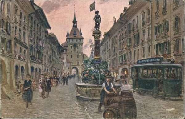 Bern BE Marktgasse Käfigturm
