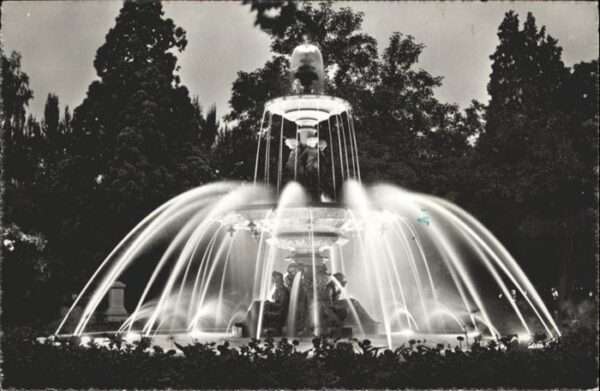 Geneve GE Springbrunnen