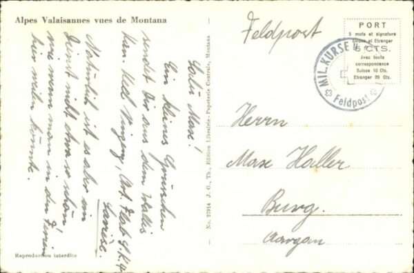 Montana Weisshorn Rothorn Gabelhorn Cervin – Bild 2