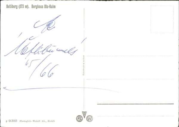 Uetliberg Zuerich Berghaus Uto Kulm – Bild 2