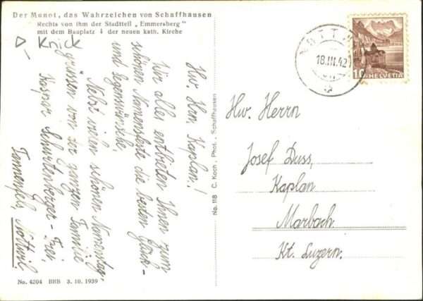 Schaffhausen SH Munot – Bild 2