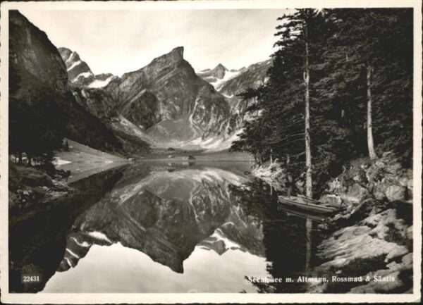 Seealpsee Altmann Rossmad Säntis