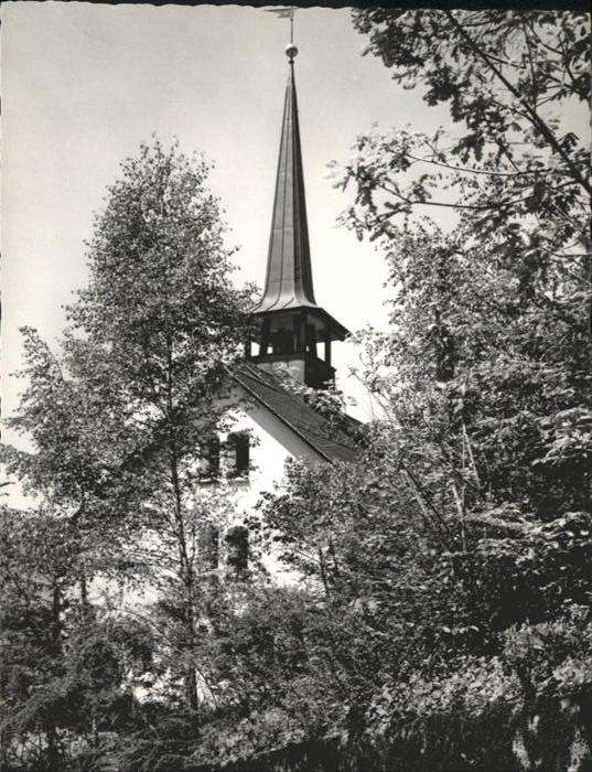 Oberaegeri Kirchlein Kuranstalt Ländli