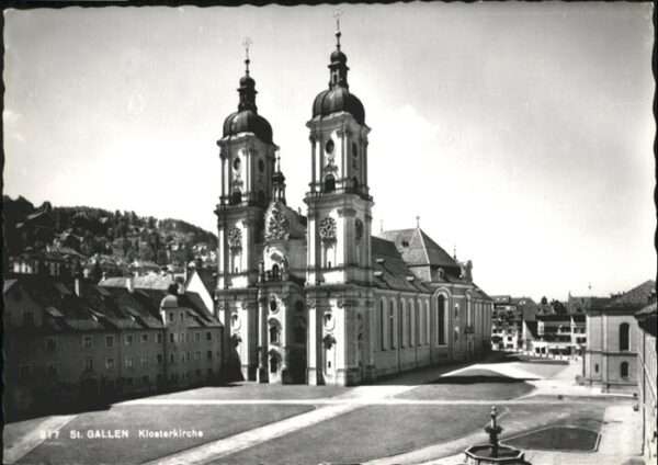 St Gallen SG Kloster Kirche