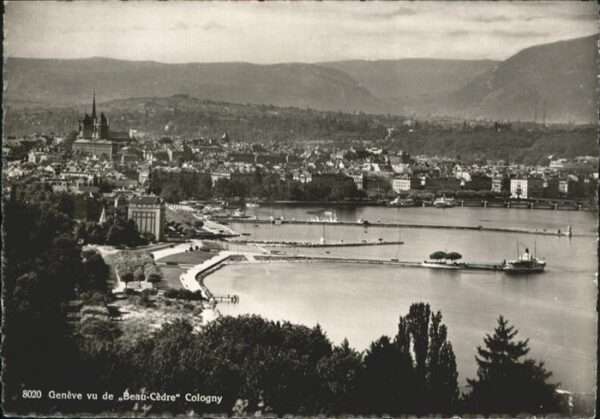 Geneve GE Beau Cedre Cologny Schiff
