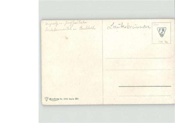 Lauterbrunnen BE [Handschriftlich] – Bild 2