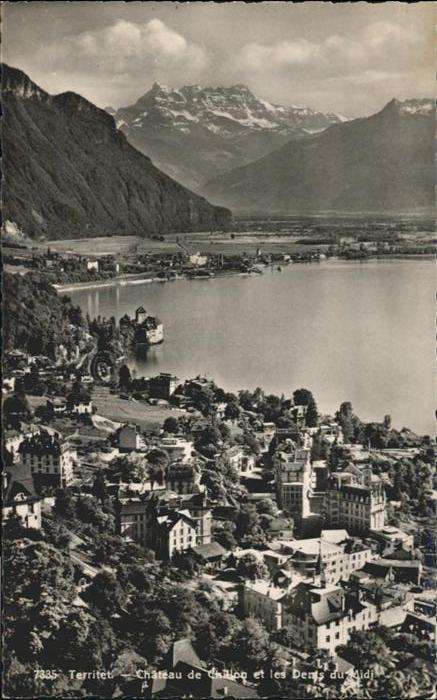 Montreux VD Chateau Dents du Midi
