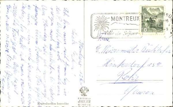Montreux VD Chateau Dents du Midi – Bild 2