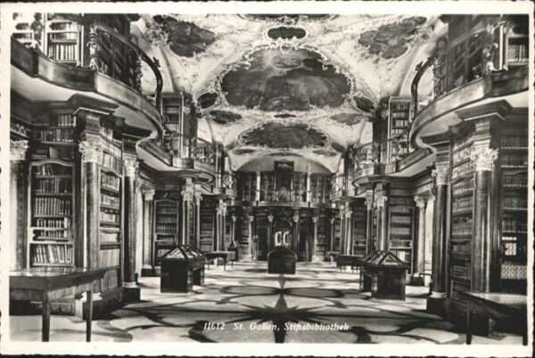 Bibliothek Library Stiftsbibliothek
