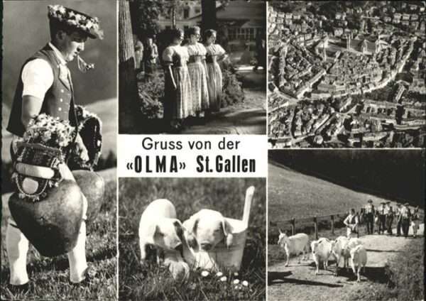 St Gallen SG Olma Ziegen Schweine Glocken