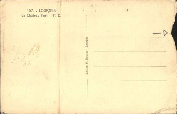 Lourdes Hautes Pyrenees Chateau Fort – Bild 2